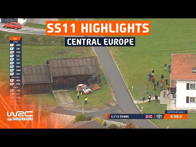 SS11 STAGE HIGHLIGHTS | WRC Central European Rally 2023