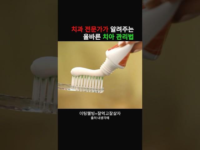 치과 전문가가 알려주는 올바른  치과  관리법, #구강건강 #칫솔질팁 #불소효과 #치과전문가추천 #건강한치아