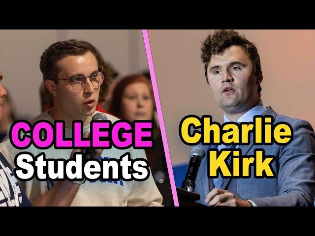 Charlie Kirk Debates College Students At The University Of Kentucky *full video*