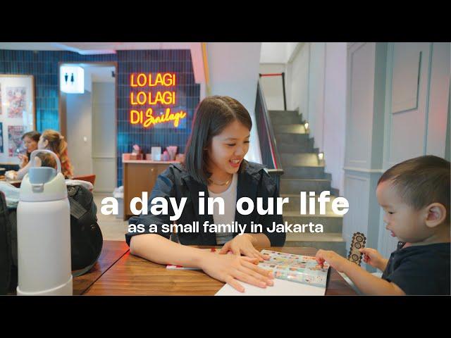 FAMILY VLOG IN JAKARTA | Playground playdate & coffee hopping