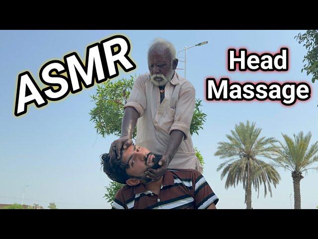 ASMR Old Man ‍ HEAD & BACK MASSAGE Relaxing