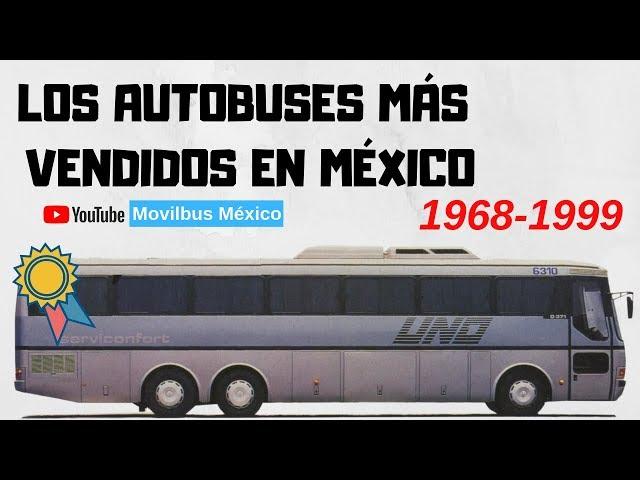 Los 5 autobuses más vendidos de México