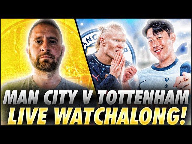 MANCHESTER CITY Vs TOTTENHAM HOTSPUR | LIVE PREMIER LEAGUE WATCHALONG | @FootballHeritageTV