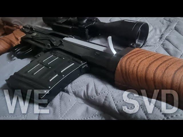 세상에서 가장 섹시한 소련제 저격총 / WE SVD 드라구노프 가스건