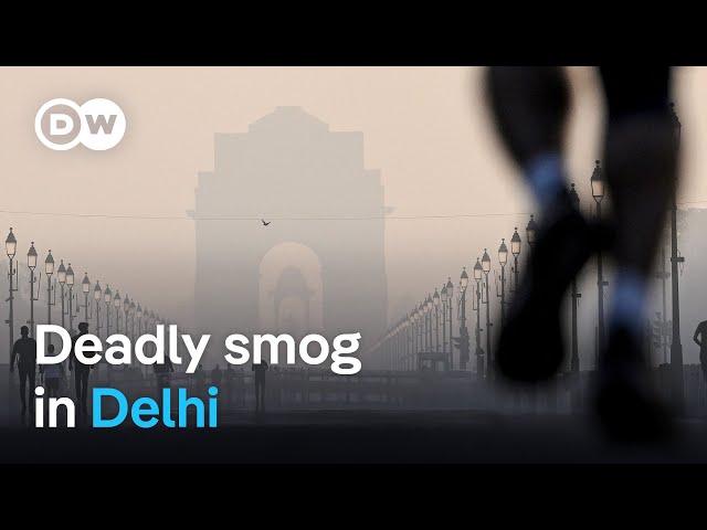 Air pollution in Indian capital Delhi hits dangerous levels | DW News