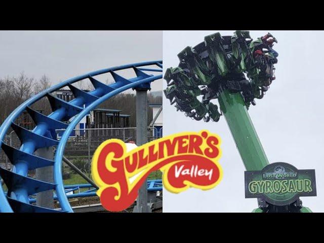 Exploring Gullivers Valley Family Theme Park In South Yorkshire - March 2024 Vlog