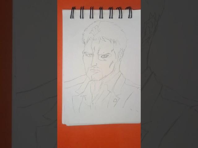 Reiner Braun outline drawing timelapse #drawing  #art