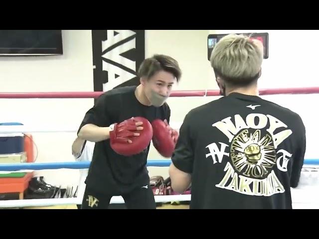 NAOYA INOUE RECENTLY Training 이노우에 나오야 최근 샌드백 및 미트 영상 리뷰 분석 (근접 촬영)