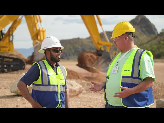 Exploring Smart Construction solutions with Komatsu