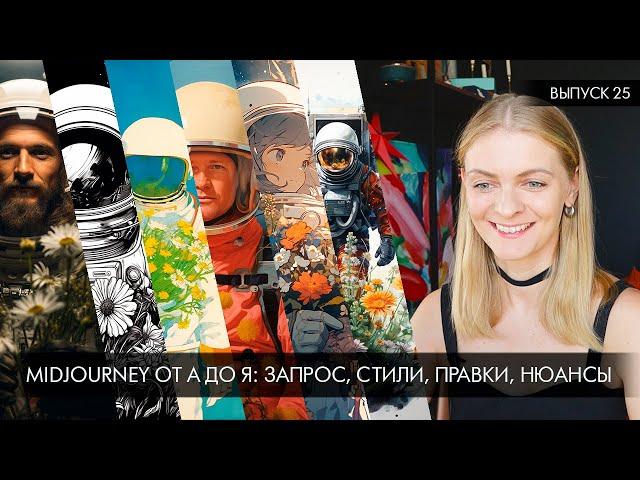 ️Midjourney от А до Я ️Запрос, стиль, правки и другие возможности