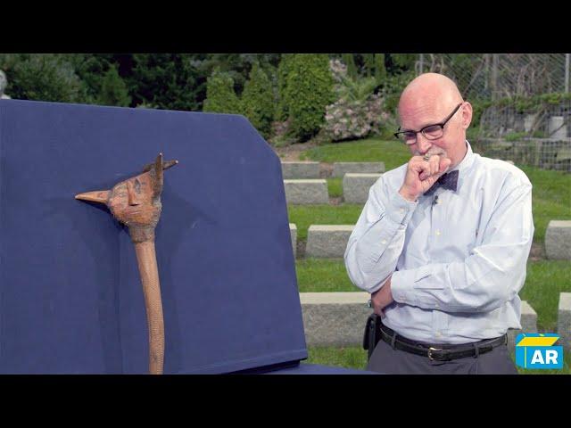 Best Moment: Penobscot Carved Root Club, ca. 1890 | ANTIQUES ROADSHOW | PBS