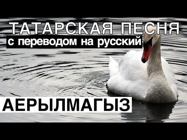 Татарские песни С ПЕРЕВОДОМ НА РУССКИЙ I АЕРЫЛМАГЫЗ / НЕ РАССТАВАЙТЕСЬ