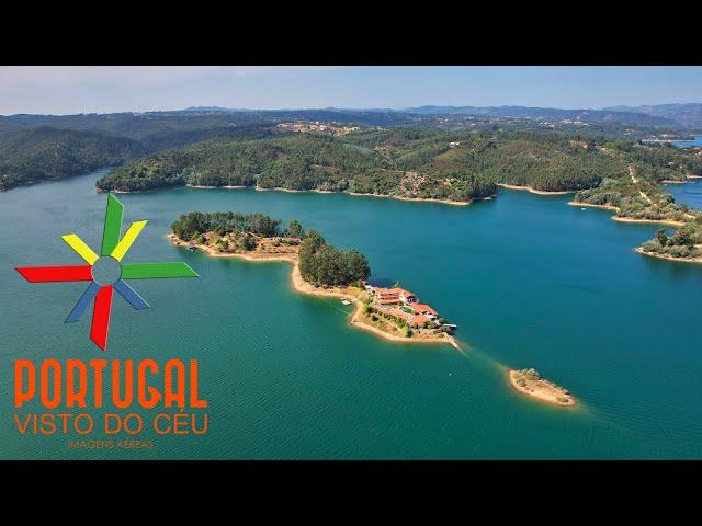 Wonderful Lombo island ️- Maravilhosa ilha do Lombo - Castelo do Bode dam - Zezere - 4K UltraHD