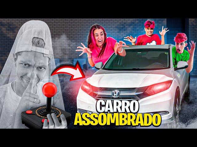 ASSOMBREI O CARRO DE TODOS DOS ROSA *Ficaram com medo ?