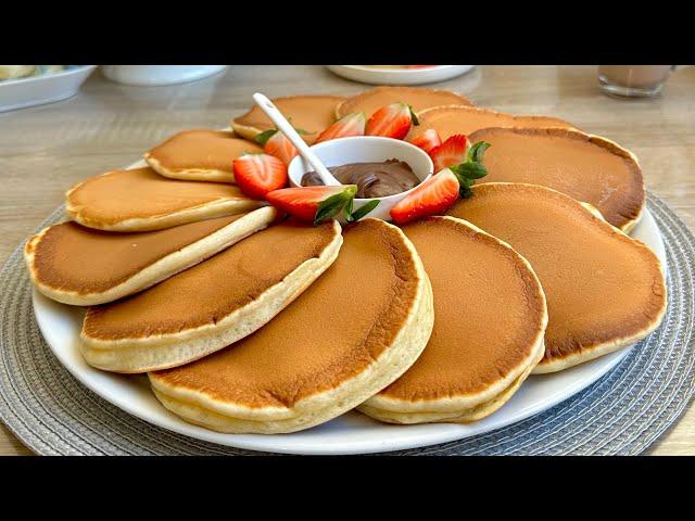 SUPER FLUFFY PANCAKES | RECIPE VERY EASY AND FAST !!