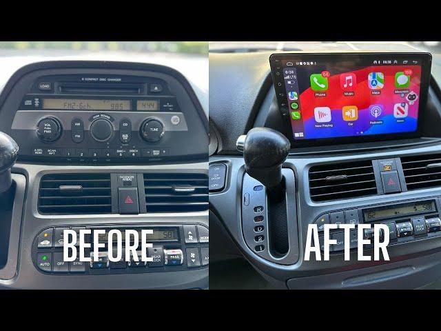 Android Auto Apple Car Play install in Honda Odyssey