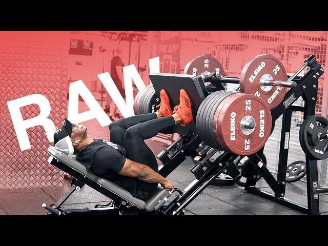 RAW LEG WORKOUT *sets and reps included | Unfiltered Episode 1