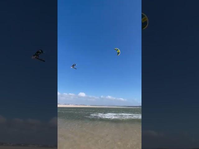 Big air kitesurfing is just getting too extreme!! 