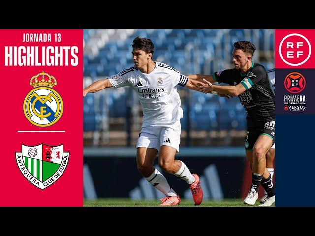 Resumen #PrimeraFederación | RM Castilla 1-2 Antequera CF | Jornada 13 | Temporada 2024/2025