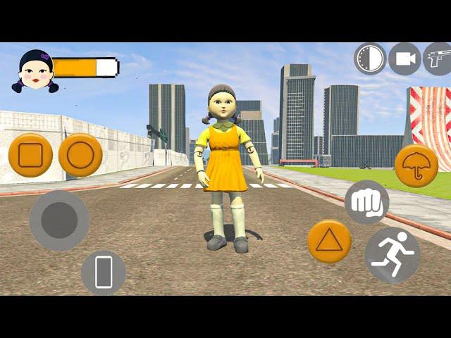  PLAYING AS "SQUID DOLL" in INDIAN BIKE DRIVING 3D