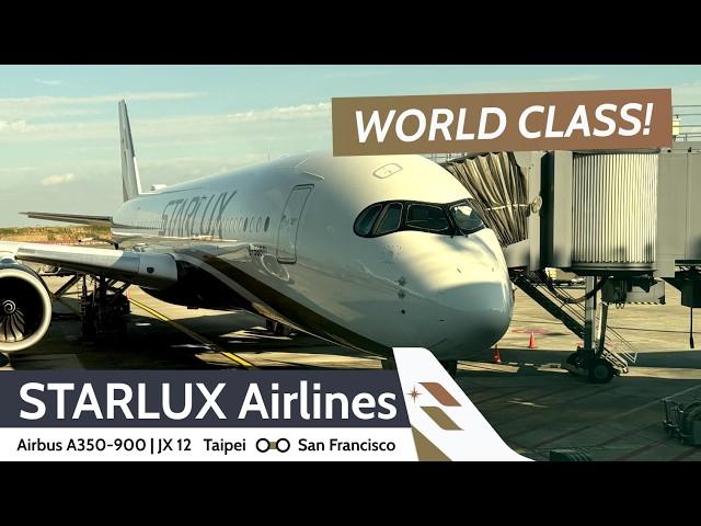 TRIP REPORT | STARLUX Airlines's Fantastic Economy Class from Taipei to San Francisco on an A350!