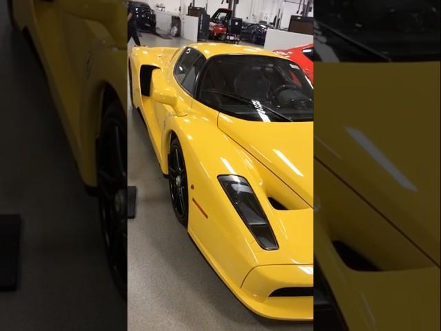 This Yellow Ferrari Enzo is Like No Other