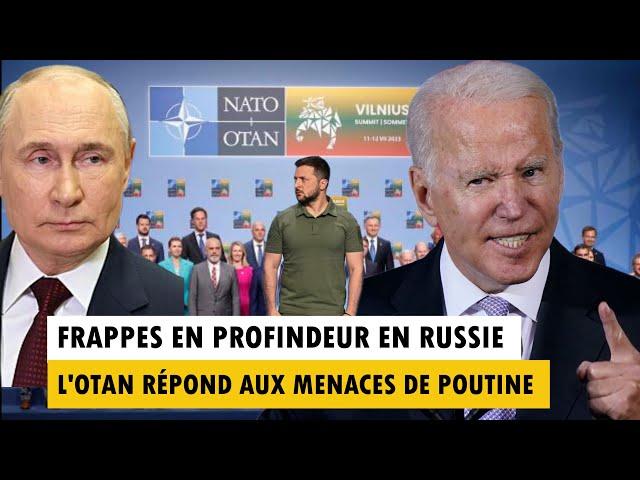 L'OTAN répond à la menace de Poutine et la situation dans la région de Koursk.