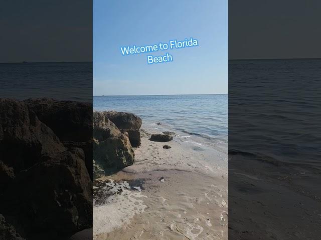 Welcome to Florida Beach. We are in vacation and come to Florida. #beach #beachvibes #florida