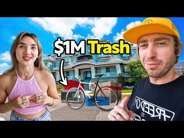 BULK Trash Picking Million Dollar Neighborhood!