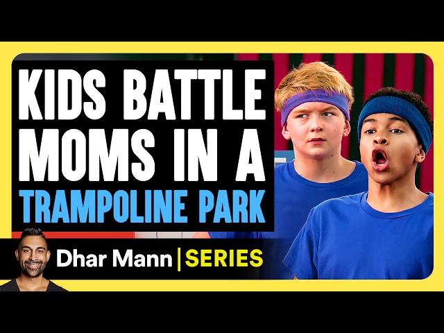 Mischief Mikey S2 E02: KIDS BATTLE Moms In A TRAMPOLINE PARK | Dhar Mann Studios