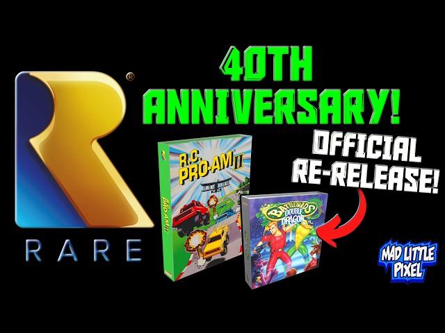 CRAZY! It's RARE's 40th Anniversary & They Are Releasing NES & Game Boy Carts!