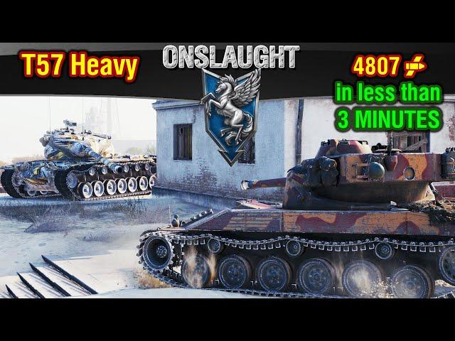 World of Tanks || Onslaught 2023 Azure Pegasus- T57 Heavy