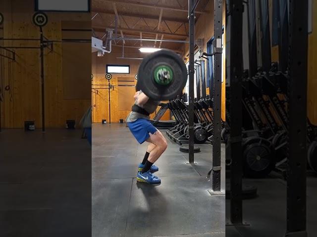 Back Squat Heavy 6's at 300lbs - 136 kilos.