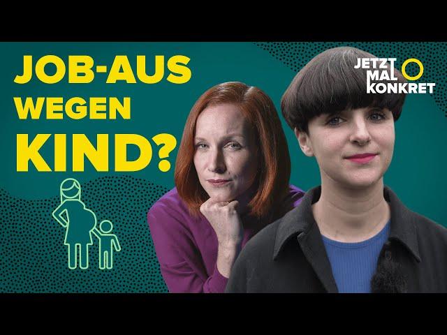 Diskriminierung im Job – Nur weil ich Mutter bin?! | JETZT MAL KONKRET | Teresa Bücker