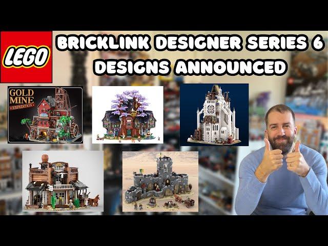 LEGO Bricklink Designer Program Series 6 Designs Revealed