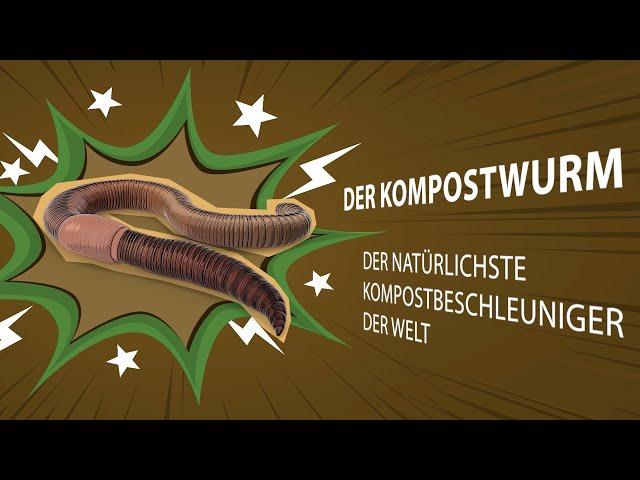 Kompostwürmer - Bioabfall schnell in Humus umwandeln