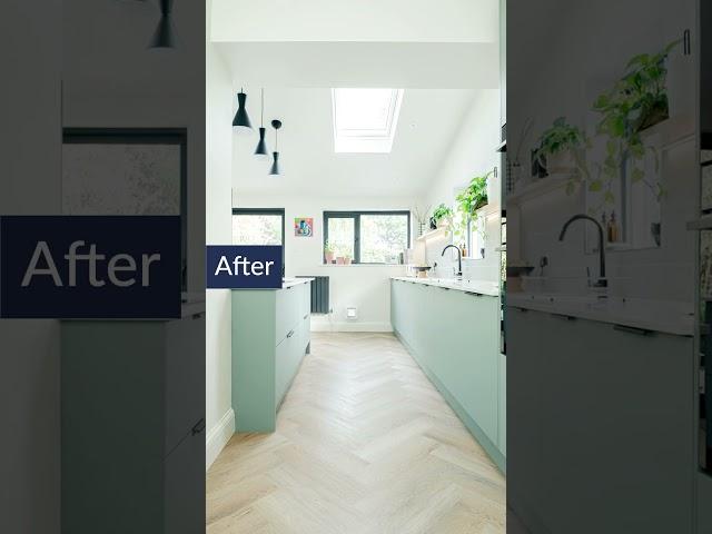 TRANSFORMED! Amazing UK Kitchen Extension Makeover #kitchenrenovation #interiordesign