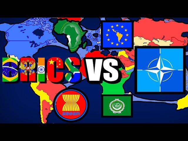 BRICS+ vs NATO vs Arab League vs ASEAN vs Latin Union vs African Union... (World War 3 Simulator)