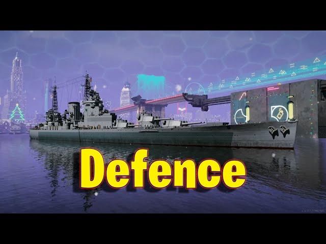 Meet The Defence! Legendary British Cruiser in World of Warships Legends!