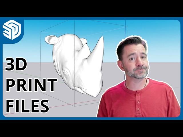 Editing 3D Print Files in SketchUp