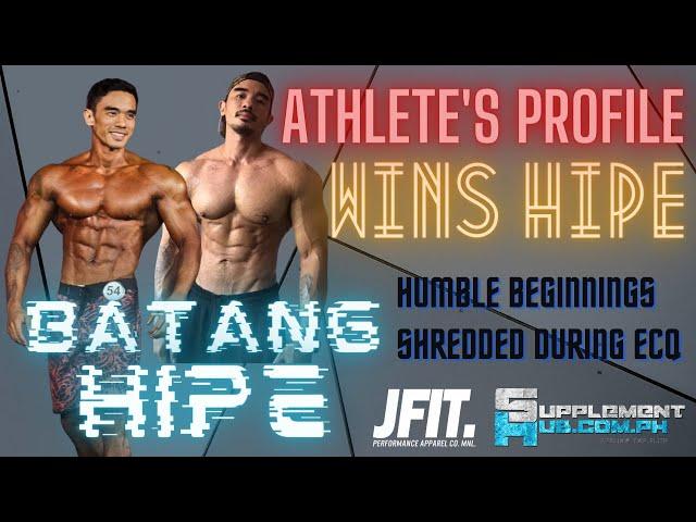 Athlete's Profile: Coach WINS HIPE | How He Started From Humble Beginnings | Shredded During ECQ