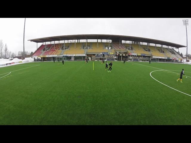 Football Warm Up with Ball