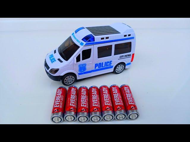 Unboxing Ambulance Emergency Rescue, Container Auto Model Original Authentic.