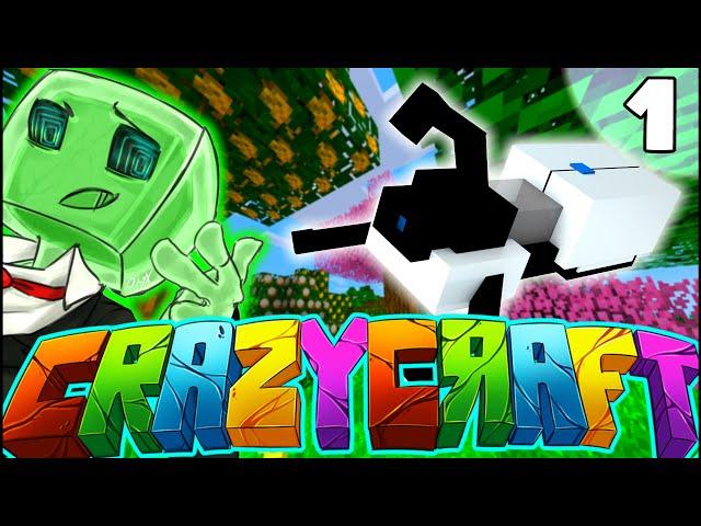 Minecraft CRAZY CRAFT 3.0 SMP - "THE JOURNEY BEGINS" - Episode 1