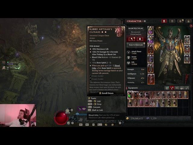 Diablo IV - Season 8 Part XII- Necromancer | RTX 4090 | 9800X3D | 4K Max Settings