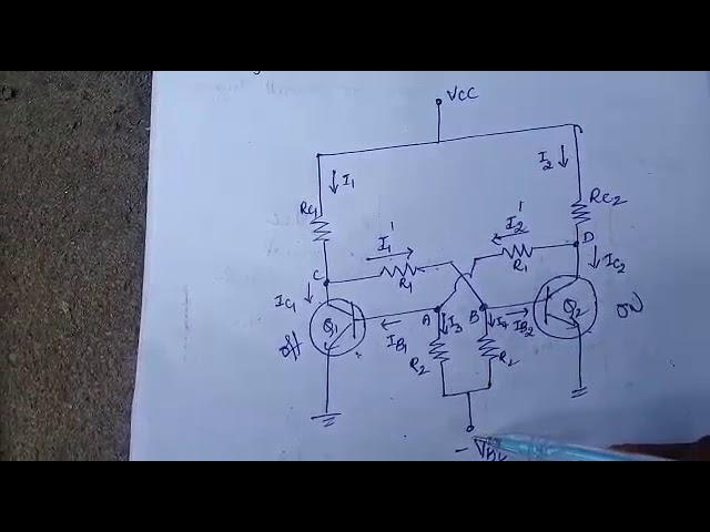 Fixed Bias Bistable Multivibrator