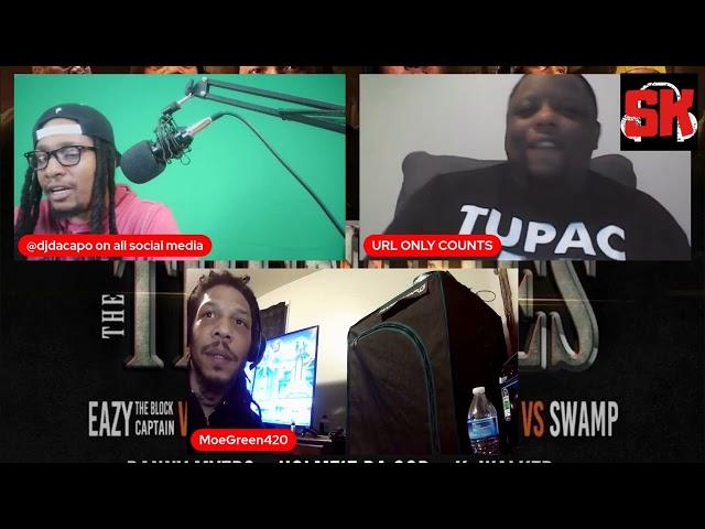 Squadkast TV 3H monster's of battle rap: RBE Divide and Conquer II #rbe #biggk #murdamook