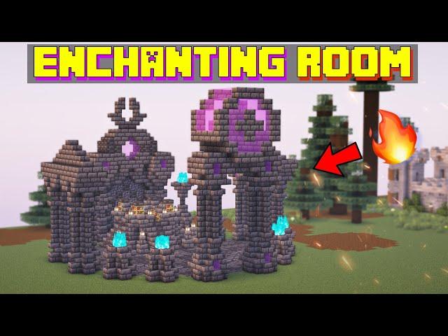 How to Make Epic Enchanting Room In Minecraft - Hindi