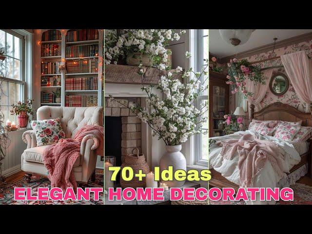 70+ Decorating ideas for Elegant Home:Vintage Rustic & Country Cottage Charm  #homedecor #vintage