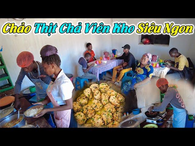 Lần Đầu Làm Món "CHẢ VIÊN KHO" Ra Chợ Bán - Khách Hàng Ai Cũng Khen Ngon...Cái Kết Hết Sạch Đồ Ăn !!